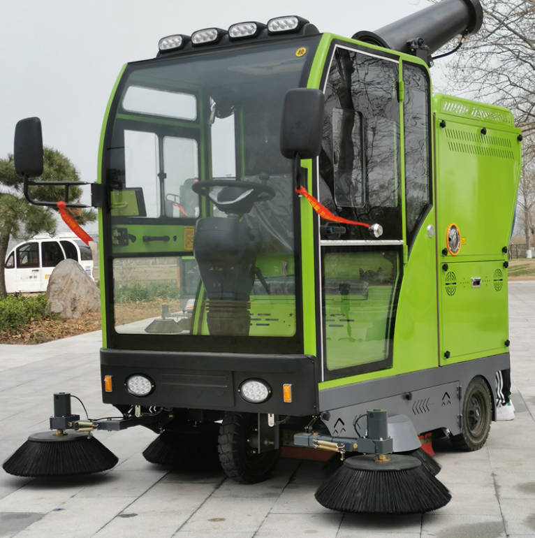 榆林道路清洁广泛应用电动环卫清扫车